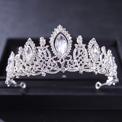 Sparkly Crystal Tiaras Queen Crown for Women Bride Headband