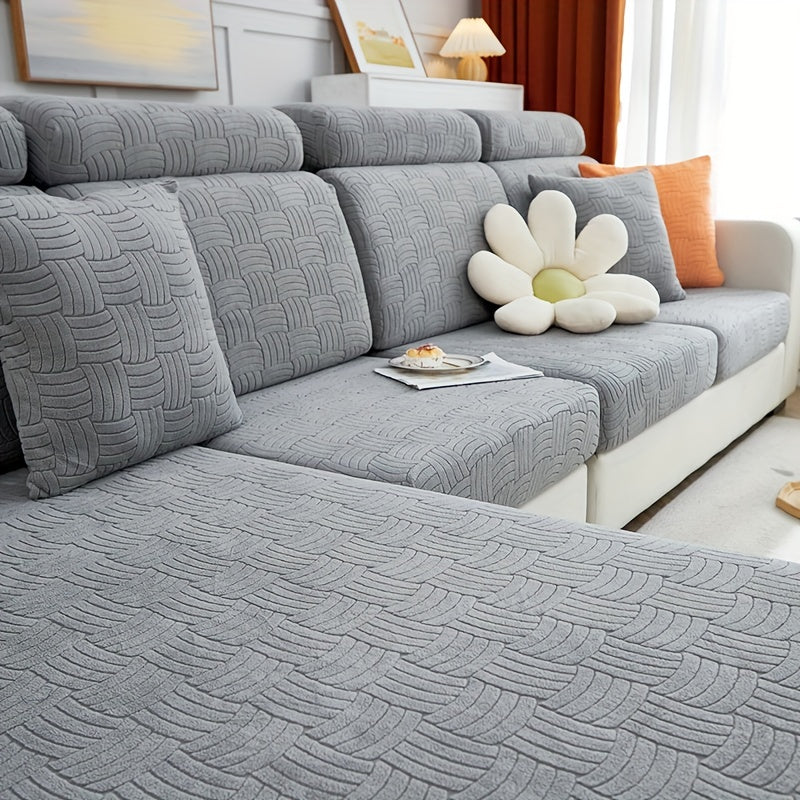 1pc Sofa Slipcover Non slip Dustproof Pet Friendly Sofa Cover
