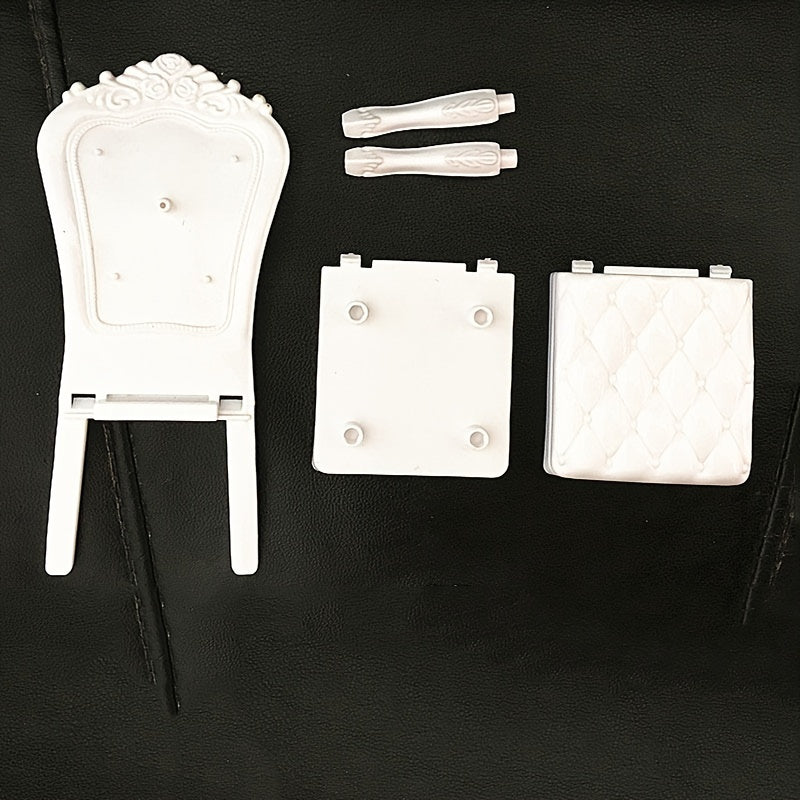 1/6 BJD Doll Kitchen Dining Table Chair Set