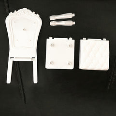 1/6 BJD Doll Kitchen Dining Table Chair Set