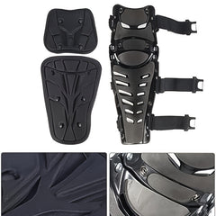 Adjustable Breathable Knee Shin Guard Pads for Motorcycle Cycling Racing