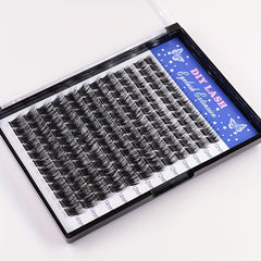 Segmented Cluster Lashes Thick Mixed False Eyelashes C Curling