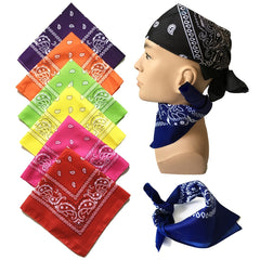 Men's Cycling Hip Hop Large Square Scarf