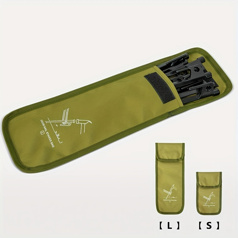 Ground Nail Storage Bag Oxford Cloth For Outdoor Camping