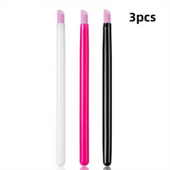 3pcs Nail Sanding Pen Cuticle Trimming Stick DIY Manicure Repair Tool