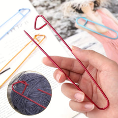 12pcs Colorful Yarn Stitch Holder Set Needles Practical Knitting Crochet Tools