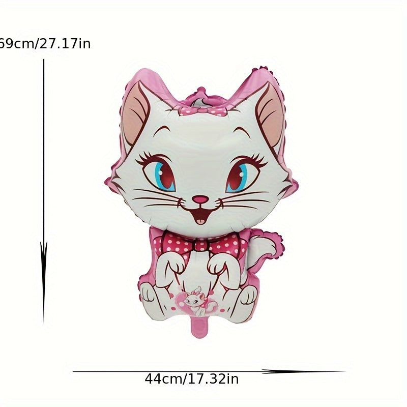5pcs Cat Balloon Set Birthday Party Decoration Balloons