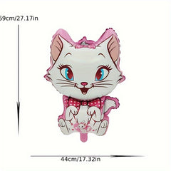 5pcs Cat Balloon Set Birthday Party Decoration Balloons