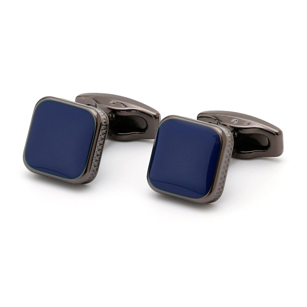 Oil Drop Square Men's Cufflinks