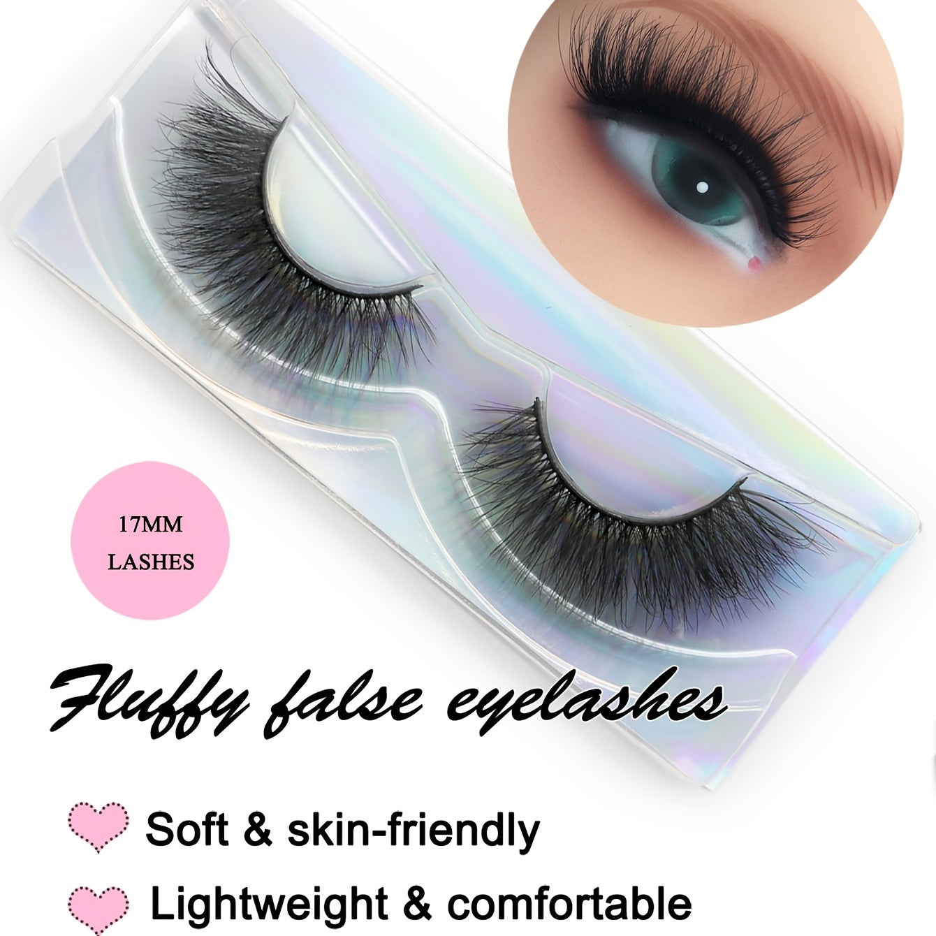 18mm Full Strip Thick Curling False Eyelashes