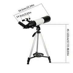 Astronomical Telescope 500mm Long Focal Length 70mm Large Aperture