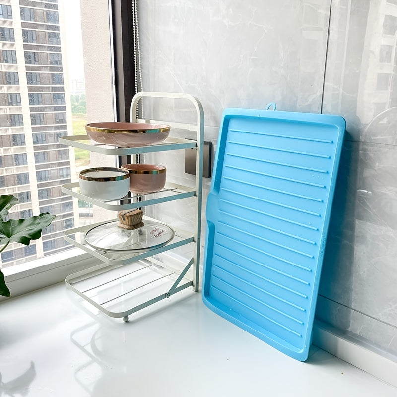 Large Draining Rack Multifunctional Fruit Vegetable Plastic Drain Tray Shelf