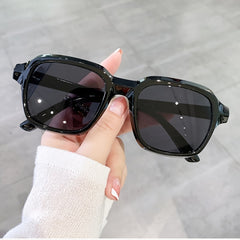Square Jelly Sunglasses Casual Gradient UV400