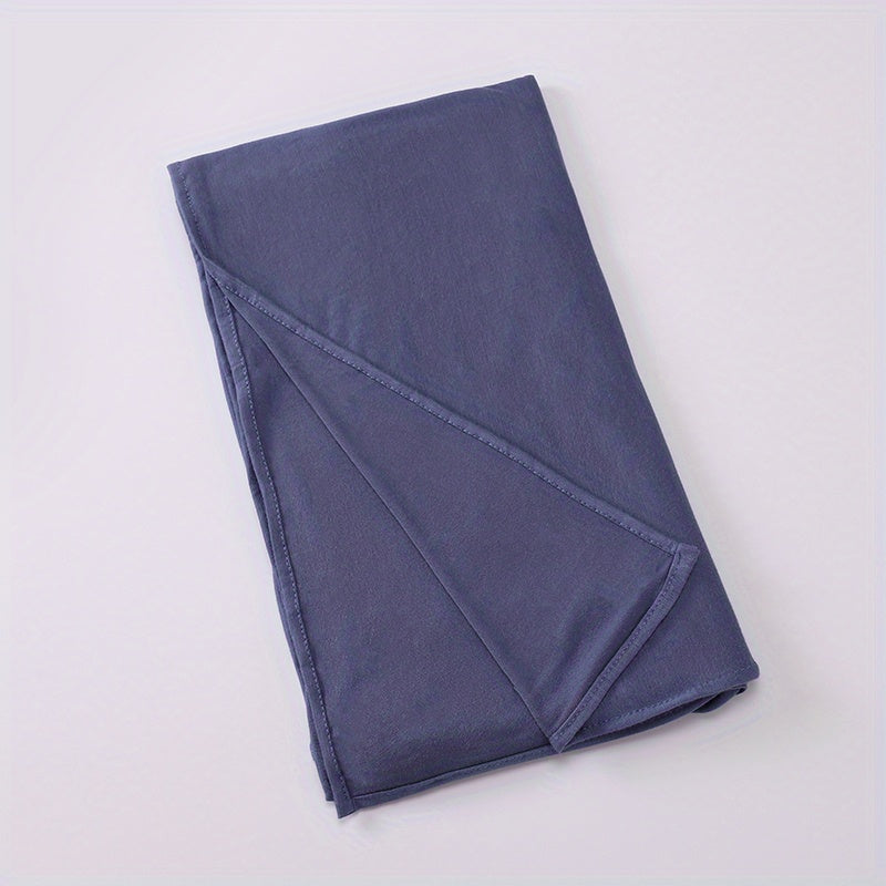 Long Hijab Solid Scarf Elastic Turban Large Shawl Bandana for Women