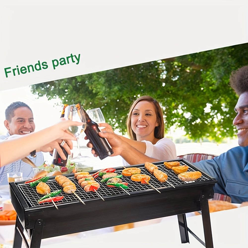 Portable BBQ Charcoal Grill for Camping Picnics Garden