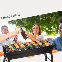 Portable BBQ Charcoal Grill for Camping Picnics Garden
