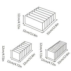 Bra & Panty Organizer Drawer Closet Storage Divider