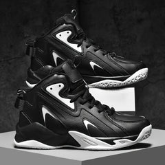 Men's Plush Lined Basketball Shoes Non Slip Sneakers