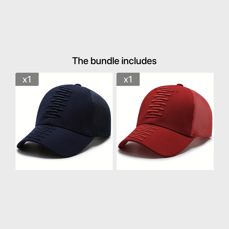 Adjustable Mesh Baseball Cap Outdoor Sun Visor