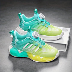 Kid's Rotating Buckle Basketball Shoes