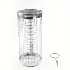 Round BBQ Basket for Grilling Vegetables & Fruits