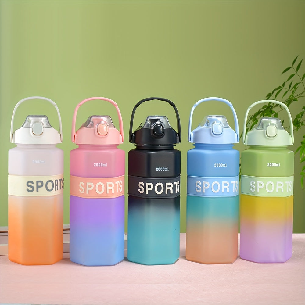 Gradient Sports Water Bottle Set for Outdoor Camping Fitness Cycling