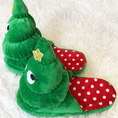 Women's Christmas Tree Funny Novelty Slippers