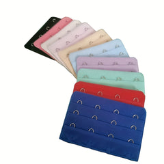 5pcs Bra Strap Extenders 4 Hooks Adjustable Band Buckle Women's Lingerie Accesso