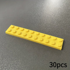 30pcs 2x10 Short Brick Building Blocks for MOC Bricks 3832 Durable ABS Material