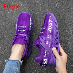 Women's Letter Graphic Running Shoes Lightweight Casual Sneakers
