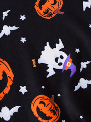 Baby Girls Halloween Top Pumpkin Graphic Sweatshirt