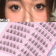 80 Clusters Lashes DIY Eyelash Extensions Volume Wispy Individual Lashes