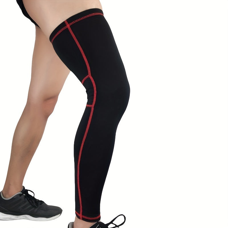 1PC Unisex Long Leg Guards Knee Guards Breathable Leg Sleeves
