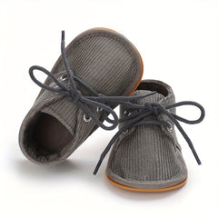 Casual Lace Up Boots For Baby Boys And Girls Lightweight Non Slip Walking Shoes