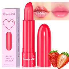6 Colors Fruit Flavor Moisturizing Lipstick Hydrating & Removing Dead Skin