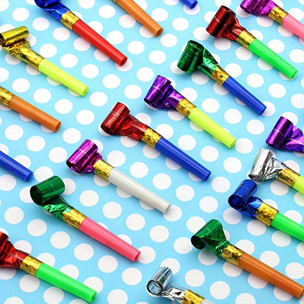 100PCS Small Dragon Whistle Cheerleading Birthday Party Props