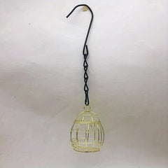 Decorative Bird Feeder for Garden, Hanging Food Dispenser for Wild Birds