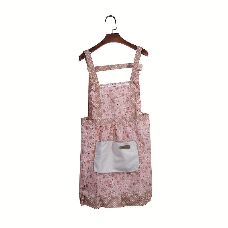 Waterproof Sleeveless Cloth Protective Apron for Household Cleaning