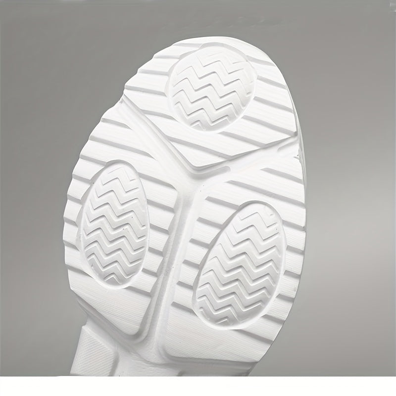 Men's Block Chunky Sneakers For Jogging Gym