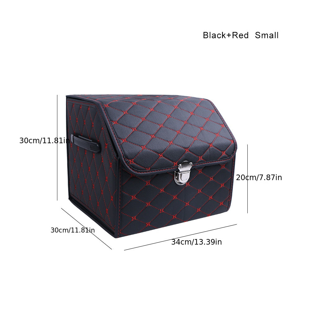 Folding Shoe Storage Box Car Trunk Bag Organizer