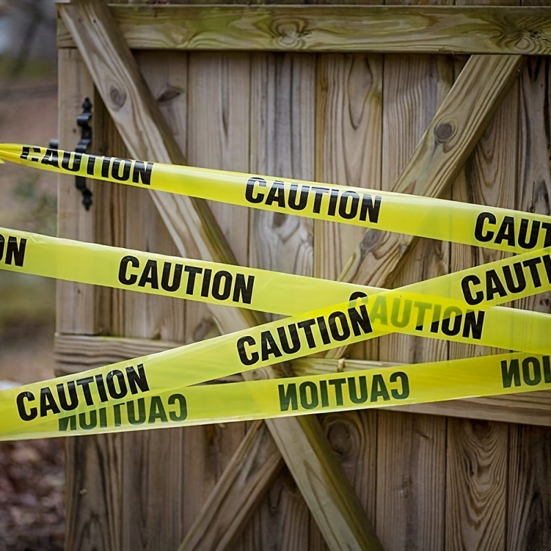 Yellow Caution Tape Halloween Decoration Party Tape 7 X 656 Ft