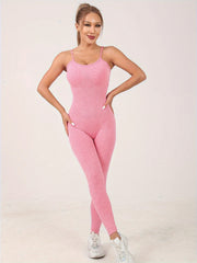 Sports Cami Jumpsuit Sleeveless Yoga Bodysuit Women's Activewear