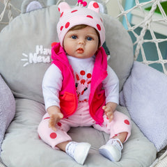 22inch Reborn Baby Doll With Clothes Playmate Kid Toy