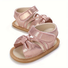 Cute Bowknot Open Toe Baby Sandals Party Beach Lightweight Shoes