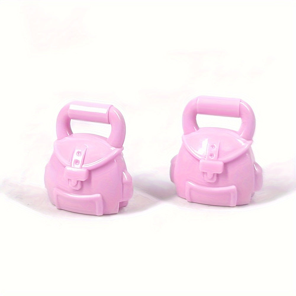 Mini Building Blocks Pink Handbag Backpack Toy Kit DIY Christmas Gift