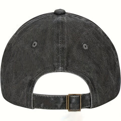 Unisex Baseball Hat Adjustable Retro Printed Hat Outdoor Fishing Hat