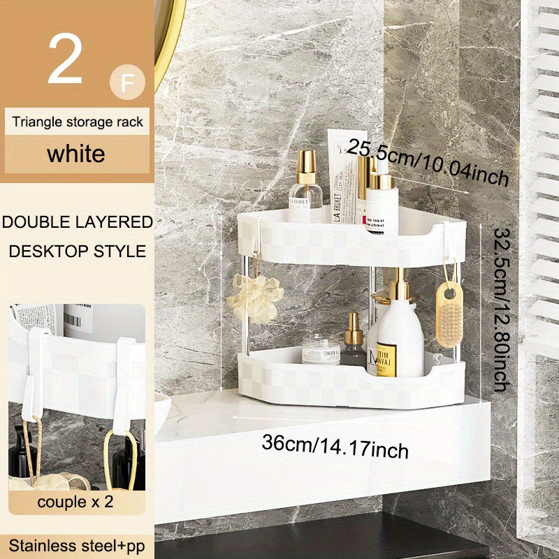 Bathroom Floor Storage Rack Kitchen Corner Rack