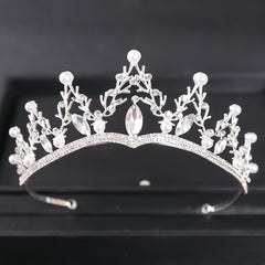 Vintage Golden Crown Tiara for Women Queen Bride Bridesmaid