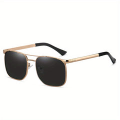 Men's Square Frame Sunglasses - UV Protection Eyewear