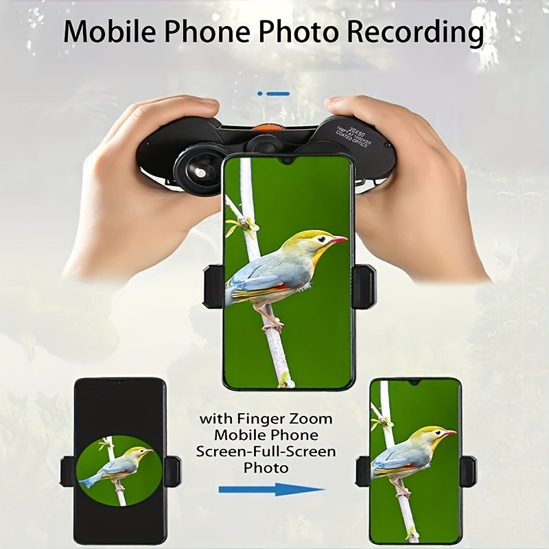 Professional HD Powerful Binoculars With Ergonomic Rubber Non slip